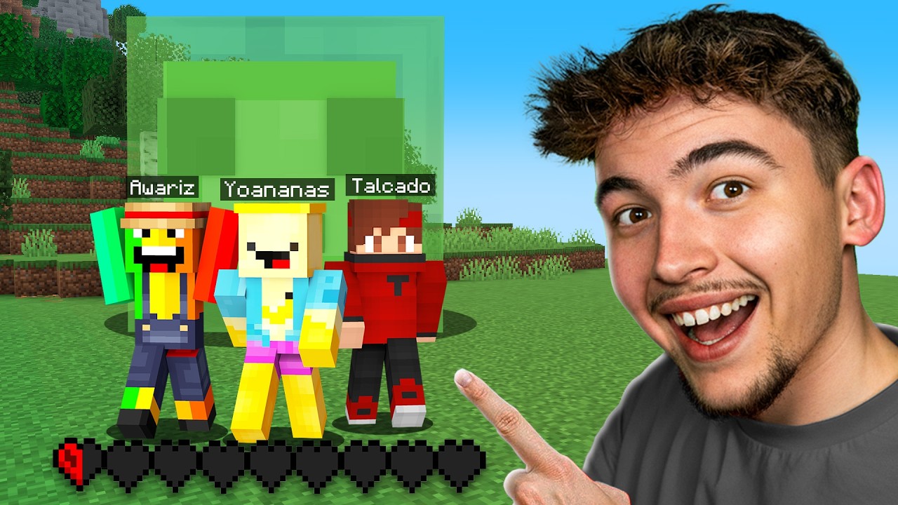 J’ai PARTAGÉ ma VIE avec ces YOUTUBEURS MINECRAFT ! 