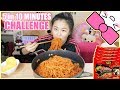 5 nuclear fire noodles in 10 minutes challenge