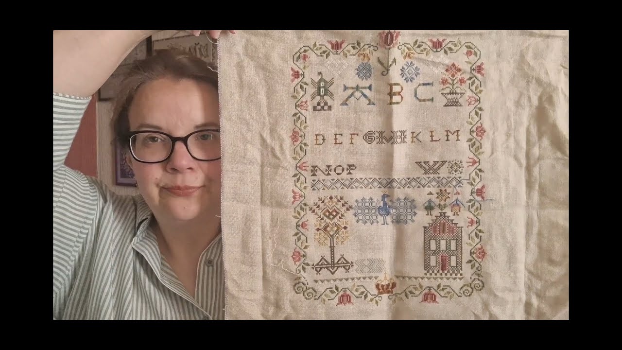 Flosstube #30 A little bit of stitching