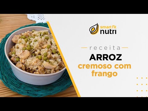 🍗 Receita de Arroz Cremoso com Frango | Smart Fit Nutri