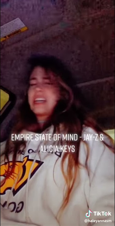 Empire State of Mind- Jay-Z and Alicia Keys cover by haleyannasm on TikTok