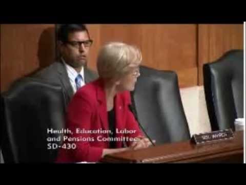 Senator Elizabeth Warren Comments on Pending Nomin...