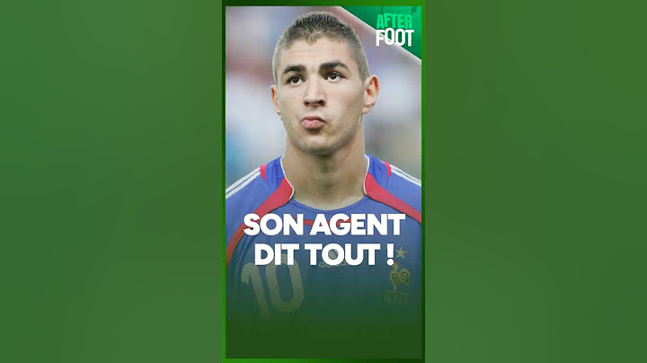 Les regrets de l'ancien agent de #benzema