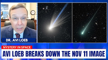 Avi Loeb Reveals New Jet Images from 3I/ATLAS — This Changes Everything