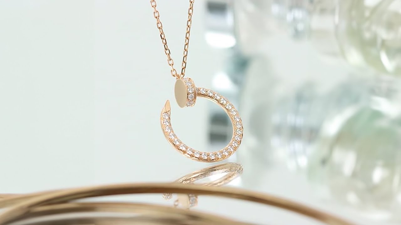 CARTIER ジュストアンクル ネックレス ピンクゴールド CARTIER ジュストアンクル ネックレス ピンクゴールド