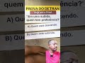 Prova teórica detran 2026, prova do detran 2026, como passar na prova teórica do detran 2026, cnh