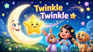 Twinkle Twinkle Little Star Animated Nursery Rhyme For Kids