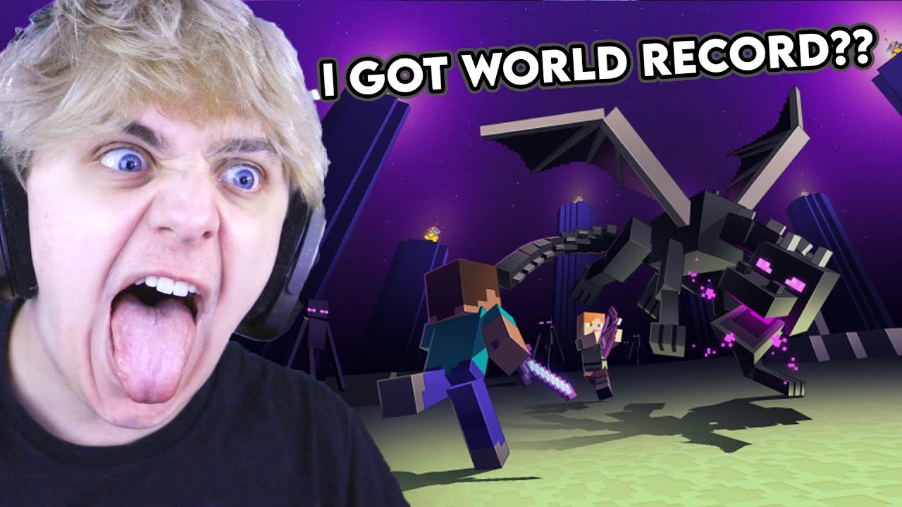 I GOT WORLD RECORD IN MINECRAFT??? /// DanteZupp Stream highlights #3
