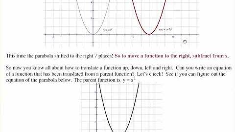 Transformations Part 1   Translations and Reflections Video