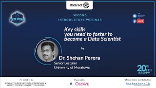 Key Skills to Become a Data Scientist | Dr. Shehan Perera | Data Storm 2.0