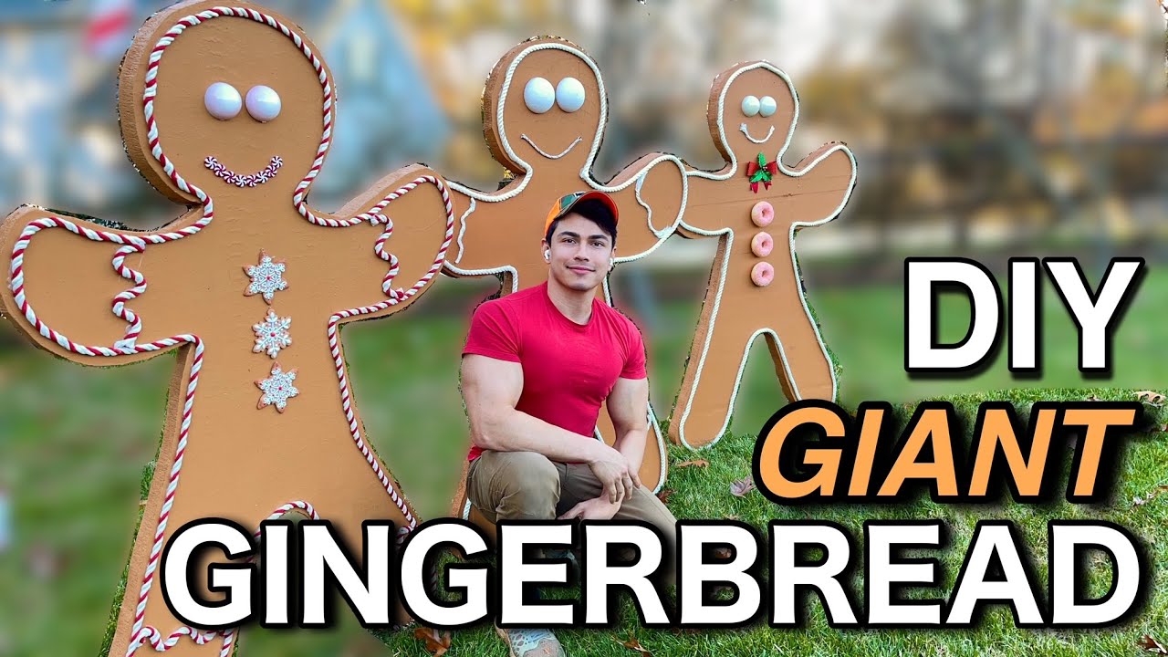 How Do You Make A Life Size Gingerbread Man?