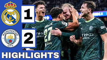 🔵Real Madrid vs Manchester City (1-2) Extended HIGHLIGHTS | UEFA Champions League