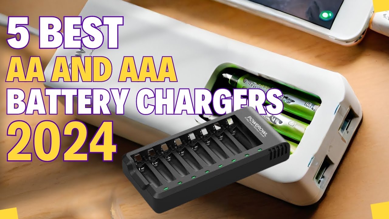 Top 5 Best AA and AAA Battery Chargers of 2024! Power Up Your Devices ...