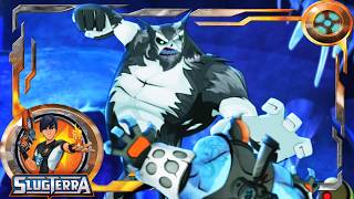 Giant Ice Monster Trap! Frozen Cave Escape! | Slugterra - WildBrain | Kids Shows