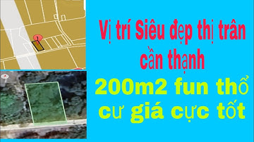 Đất cần giờ. 200m2 fun thổ cư. Thị trấn cần thạnh. Giá cực tốt để đầu tư #batdongsan #datgiare