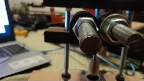 Linear Actuator driven by a Stepper Motor Test