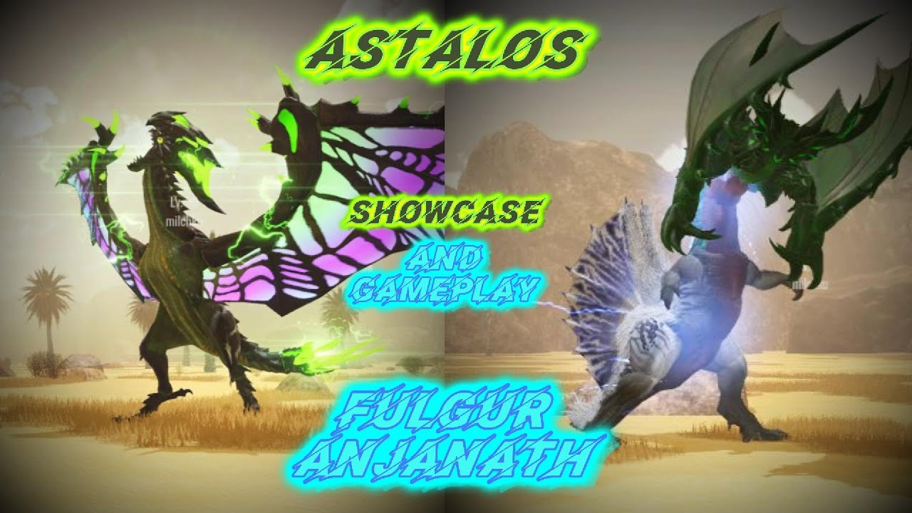 Astalos EA and Fulgur Anjanath full release | Monstrous Battlegrounds