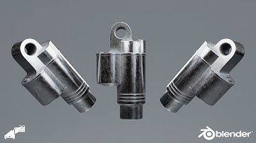 How To Create A Mechanical Design _ Blender Subdivision Surface Modeling