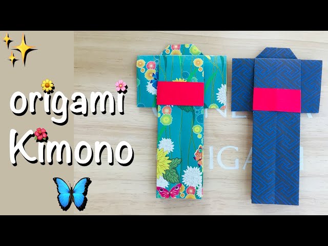 Origami Kimono Photo Tutorial Step By Step