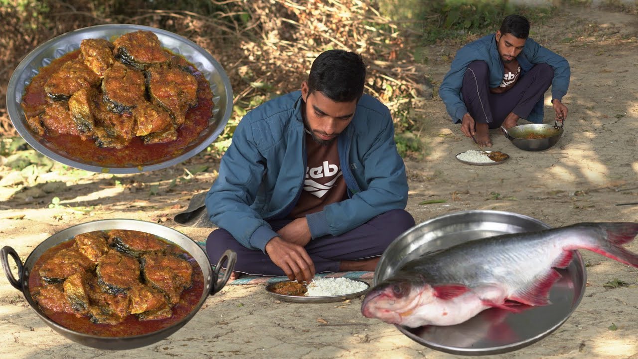 सिंगल कांटे वाली मछली की ये रेसिपी खा के तो मज़ा ही आ गया /How To Cooking Village Style Fish Curry