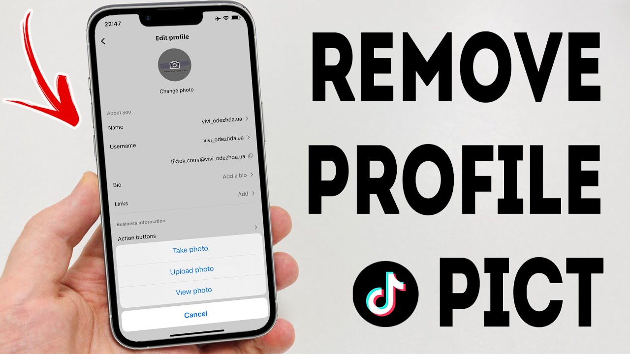 How To Remove Profile Pict - Full Guide - YouTube