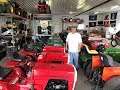 Minnesota Man's Vintage Garden Tractor Collection