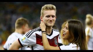Girlfriends Germany players celebrate the World Cup in Almarakana Information