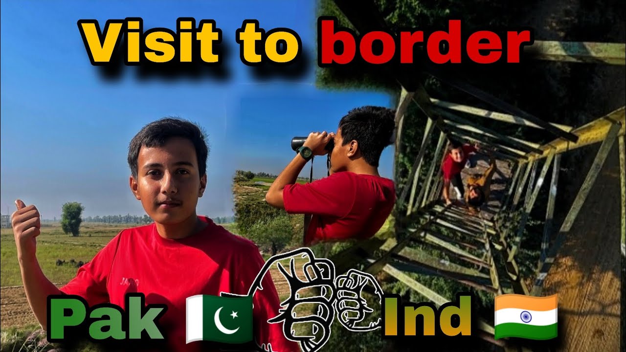 Visit to border😜 || Tower ka uper char gaya 😨 || Durbin sa India dakha 😆 || FUN WITH TANIS 