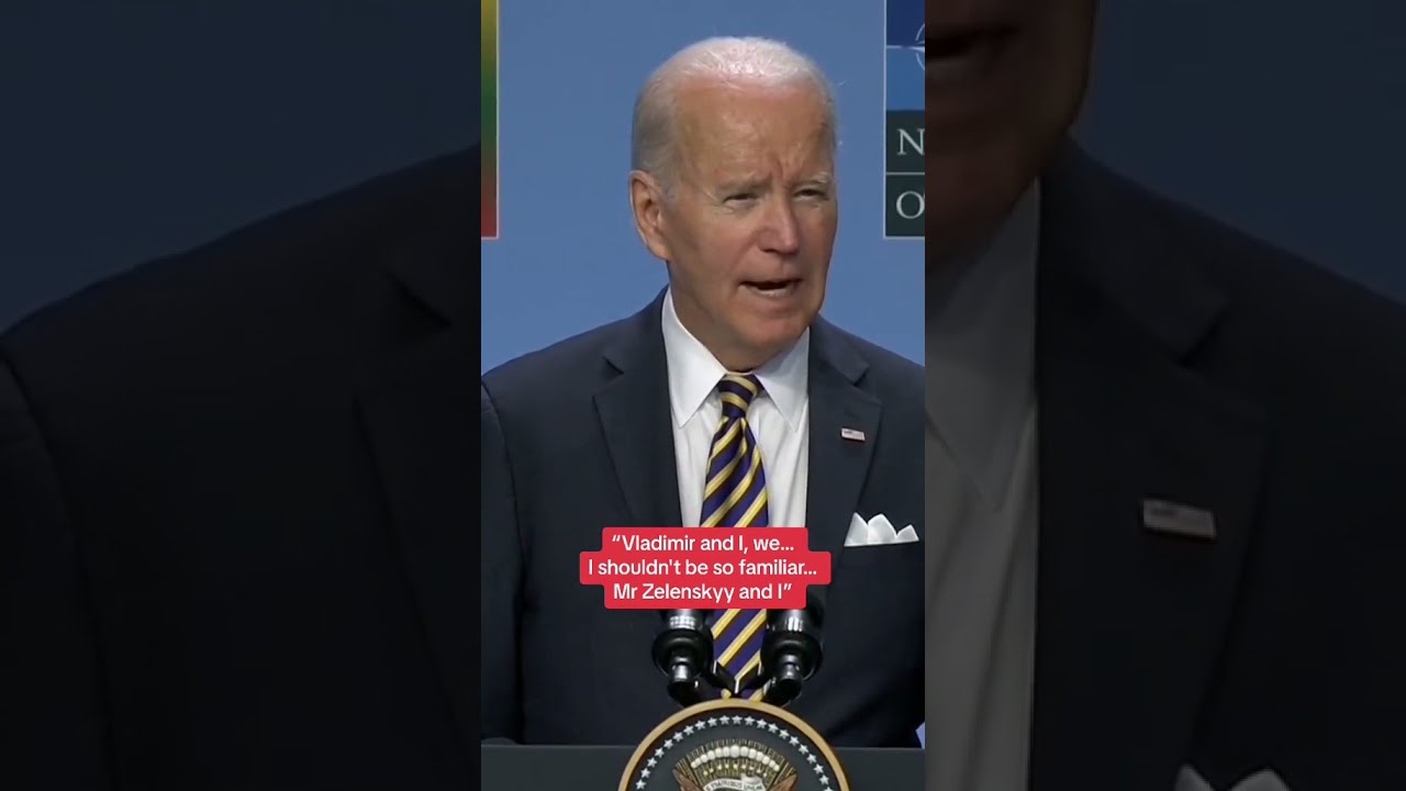Biden Appears To Call Zelenskyy Vladimir 