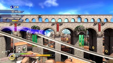 Sonic Unleashed- Rooftop Run Act 1 Speedrun 1:31.47