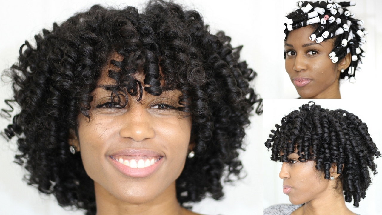 Perm Rod Set On Natural Hair Alwaysbrandi YouTube