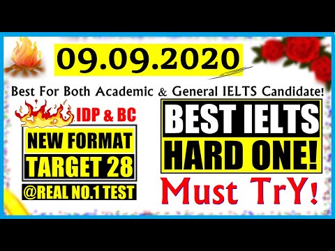 Ielts Listening Practice Test 2020 With Answers | 09.09.2020 | Ielts Hard Listening Test