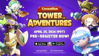 CookieRun: Tower of Adventures Pre-registration TrailerㅣGRAND LAUNCH JUNE 25