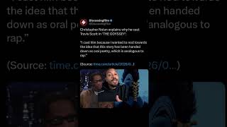 Nolan Explains Why He Cast Travis Scott in The Odyssey