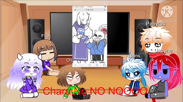 Undertale reacts to memes short (read description)