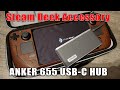 Steam Deck Accessory: ANKER 655 USB-C Hub w/HDMI Out Review