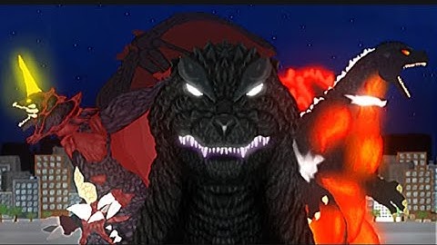 Godzilla In Hell Vs. Heisei Burning Godzilla and Destoroyah | Godzilla Fan Animation