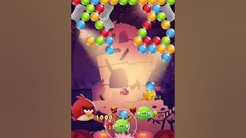 Angry Birds PoP level 646 Drop the Pigs