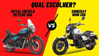 Meteor 350 ou Iron 250 qual escolher?