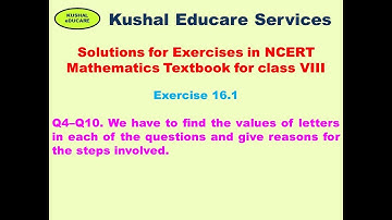NCERT Maths Class 8 chapter 16 (Playing with Numbers) Ex16.1 Q4