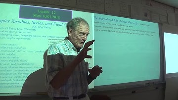 Classical Mechanics with a Bang! (2018 Fall) - Lecture #12