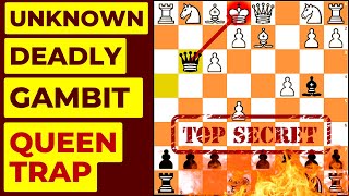 A Surprise Gambit To Trap The Queen in 5 Moves, With Both Colors😲😲😲 screenshot 4