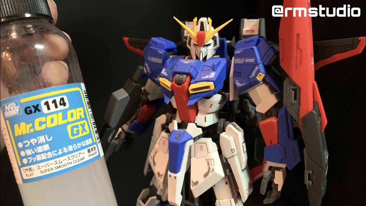Thinning and Testing Mr.Hobby GX114 Super smooth clear flat