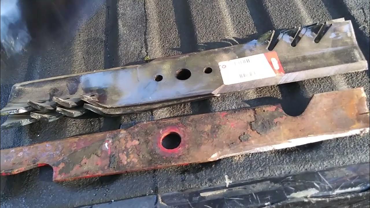 best blades for Exmark mowers! YouTube