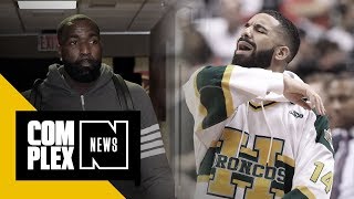 Drake \& Kendrick Perkins Traded Verbal Jabs at Cavs-Raptors Game
