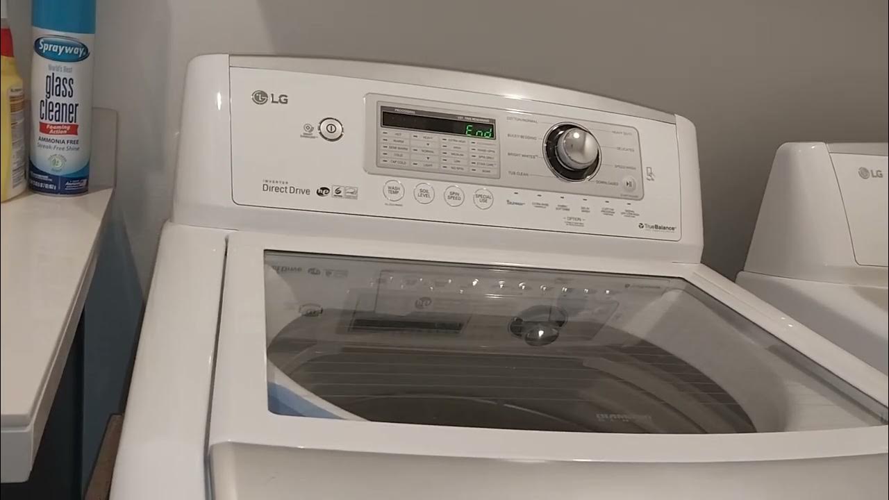 LG Washing Machine End Song - YouTube
