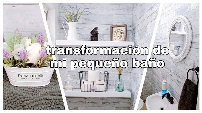14 ideas para decorar el baño y darle un toque creativo - Handfie DIY