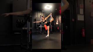 Can youdo this flexibility challenge?🥺#shorts #shortsfeed#explorepage #flexibility#yoga#calisthenics