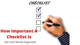 How Important Checklist is