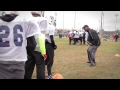 Defensive Back Drill: Backpedal and Weave Drill: Fabien Bownes